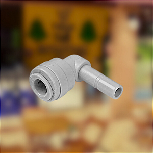 Conexao rapida uniao cotovelo tubo 3/8" x pino 3/8"