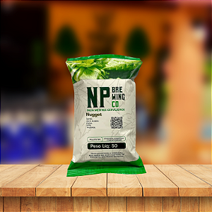 Lúpulo Nugget NP - a.a 13,4% - Peso Liq:50G