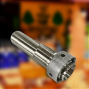 Shank 100mm latao cromado p/ torneiras de chope tipo italiana