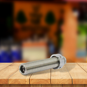 Shank 80mm inox p/ torneiras de chope tipo italiana