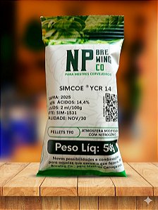 Lúpulo Simcoe NP - a.a 14,4% - Peso Liq:50G