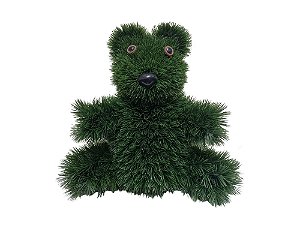 Urso de Capim Topiária Ornamental