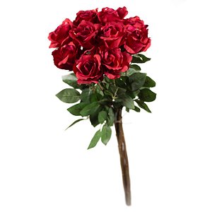 Buquê Com 10 Rosas Venessa