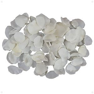 Pétalas De Rosas Brancas Artificiais Premium (500 Pétalas)