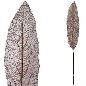 Folha de Helicônia Decor Renda Artificial Premium Kit c/ 3