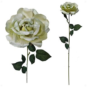 Rosa Decor Perolada Artificial Premium Kit com 2