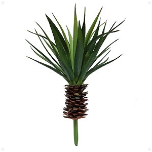 Mini Agave Artificial Premium Soft-touch Kit Com 2