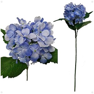 Haste de Hortensia Artificial Azul 70CM