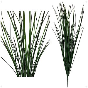 Buque de Capim Artificial Plástico 75CM