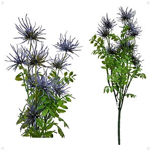 Buquê de Flores Silvestres Artificial Kit Com 6