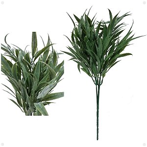 Buquê Verde Folhas Silvestres Artificial Planta KIT