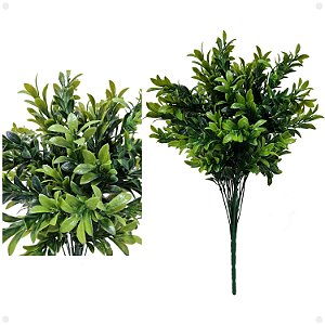 Buquê Verde Folhas Silvestres Artificial Planta Jardim 50CM