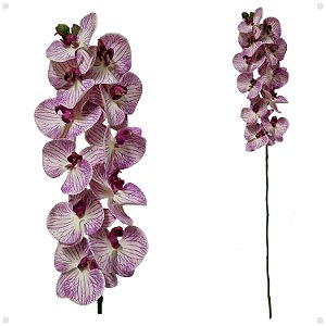 Orquídea Phalaenopsis Artificial Premium Luxo Silicone