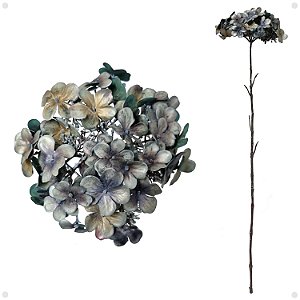 Hortênsia Metalizada Decor Luxo Artificial 65CM
