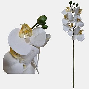 Orquídea Phalaenopsis Artificial Premium Silicone Toque Real