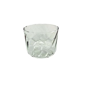 Vaso floreira de vidro transparente pequeno