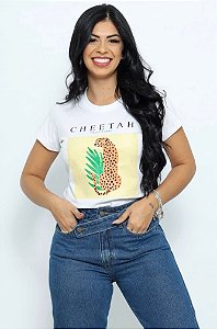 T Shirt Onça Cheetah