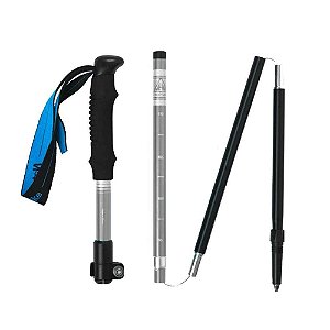 Bastao de Caminhada Alu-Z Cor:Prata