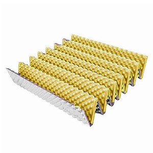 Isolante Termico Dobravel Egg Crate Cor:Amarelo