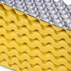 Isolante Termico Dobravel Naturehike Egg Crate PLUS Cor:Amarelo