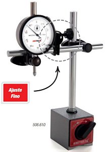 Suporte Magnético com Ajuste Fino Código 506.610 Kingtools