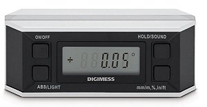 Medidor de Inclinação Digital com Base Magnética 150mm Código 272.300 Digimess