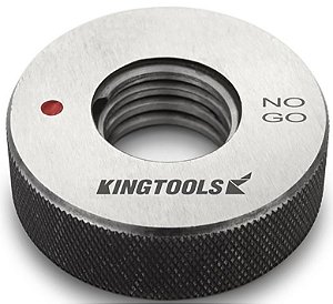 Calibrador de Rosca Tipo Anel Lado Não Passa Rosca Unificada Grossa 1" UNC-2A Código ANP 1 UNC Kingtools