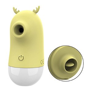 (DB020) Sugador com Língua Vibratória e Sucção por Pressão
