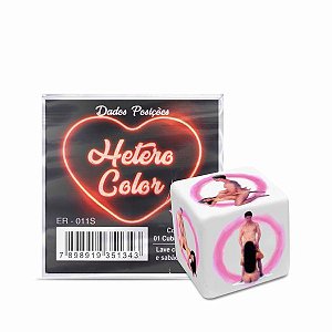 (ER-11S) Jogo de Posições Hetero - Colorido - Dados Sensuais