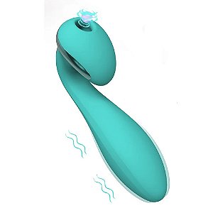 (HOMI-259) Vibrador com Cabeça Sugadora de Clitóris