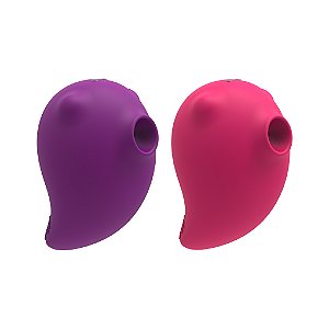 (XL-2021-08) Sugador de Clitóris Bichinho com Cerdas Estimuladoras - 2 Cores