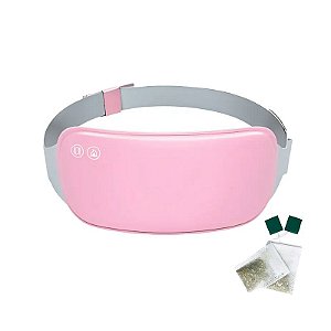 (LB7049-1) Vibrador com Aquecimento para Alívio Menstrual com 2 Saquinhos de Artemísia