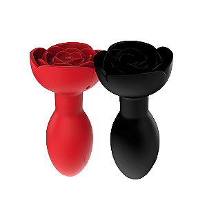 (db-031) Plug Anal Rosa Giratória com Vibração e Aplicativo