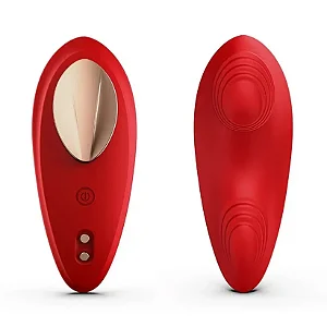 (LB7055) Vibrador por Aplicativo com Imã Vermelho