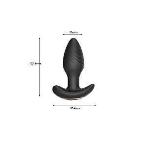 (LB12) Plug Anal Com Vibração Via Aplicativo