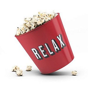 Balde de Pipoca 3,5 litros - Relax