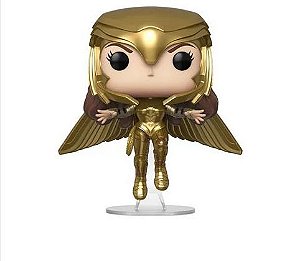 Funko Pop! Wonder Woman Golden Armor Flying #324 - Mulher Maravilha