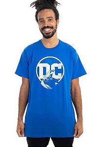 Camiseta DC logo - Azul
