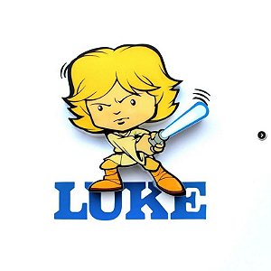 Mini Luminária 3D Light FX Star Wars Luke