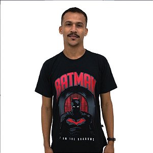 Camiseta The Batman Shadowns - Preta
