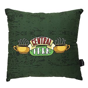Almofada Fibra Veludo - Central Perk 40x40
