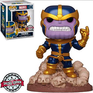 Funko Pop! Marvel - Deluxe Exclusive - Thanos 556