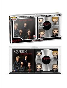 Funko Pop - Rocks Albums - Queen Greatest Hits (4 Packs) Deluxe- 21