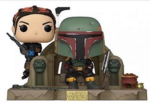 Funko Pop - Star Wars- Boba Fett & Fennec On Throne - The Mandalorian - #486
