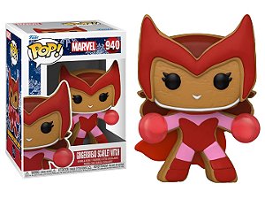 Funko Pop Marvel Gingerbread Scarlet Witch 940