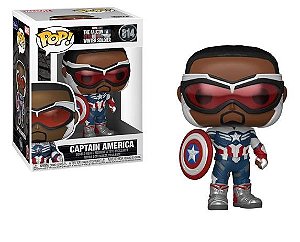 Funko Pop Marvel The Falcon and the Winter Soldier Captain America 814