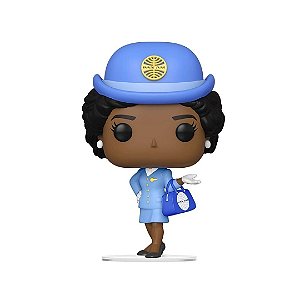 Funko Pop Pan Am Stewardess With Blue Bag 141