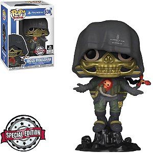 Funko Pop PlayStation Death Stranding Higgs Monaghan 636 Exclusivo