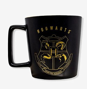 Caneca Buck - 400 ml - Brasão Hogwarts - Harry Potter