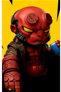 Estátua Hellboy - Hellboy - MiniCo - Iron Studios